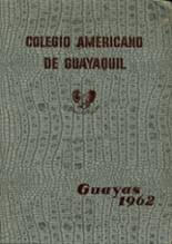 Colegio Americano High School 1962 yearbook cover photo