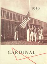 Fairmont High School 1959 yearbook cover photo