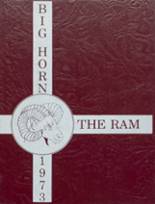1973 Big Horn High School Yearbook from Big horn, Wyoming cover image
