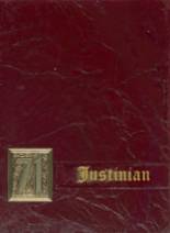 1971 St. Justins High School Yearbook from Pittsburgh, Pennsylvania cover image