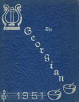 Lake George High School 1951 yearbook cover photo