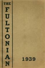 Fulton High School 1939 yearbook cover photo