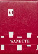 Wanatah High School 1964 yearbook cover photo