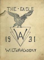 1931 Wilton Academy Yearbook from Wilton, Maine cover image