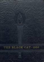 Bay City High School 1938 yearbook cover photo