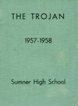 Sumner-Eddyville-Miller High School 1958 yearbook cover photo