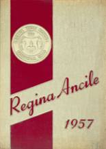 Regina High School 1957 yearbook cover photo