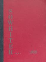 South Whitehall High School 1938 yearbook cover photo