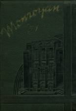 Neville High School 1951 yearbook cover photo