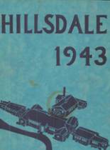 Hillsdale School 1943 yearbook cover photo