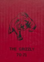 Carrizozo High School 1971 yearbook cover photo