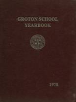 Groton School 1978 yearbook cover photo