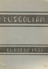 Tuscola High School 1931 yearbook cover photo