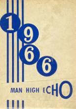 Man High School 1966 yearbook cover photo