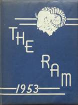 Newton County High School 1953 yearbook cover photo