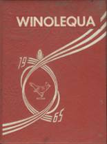 Winlock High School 1965 yearbook cover photo