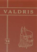 Valders High School 1956 yearbook cover photo