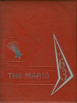 Marion High School 1963 yearbook cover photo