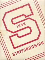 Stafford High School 1952 yearbook cover photo