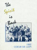 1992 Queen Anne High School Yearbook from Upper marlboro, Maryland cover image