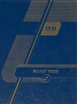 Milfay High School 1951 yearbook cover photo