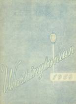 1956 Washington High School Yearbook from Washington, Indiana cover image