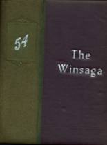 Winston County High School 1954 yearbook cover photo