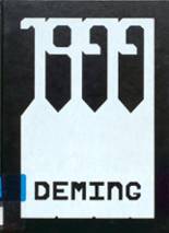 Deming High School 1977 yearbook cover photo