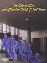 Sheridan High School 2001 yearbook cover photo