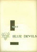 Rolesville High School 1963 yearbook cover photo