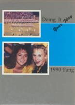Lufkin High School 1990 yearbook cover photo
