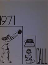 St. Augustine High School 1971 yearbook cover photo