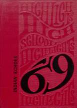 Spirit Lake High School 1969 yearbook cover photo