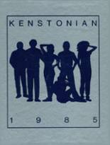 Kenston High School 1985 yearbook cover photo
