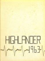 Highland Springs High School 1963 yearbook cover photo