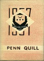 1957 William Penn High School Yearbook from New castle, Delaware cover image