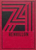 Renville High School 1974 yearbook cover photo