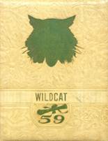 Riley County High School 1959 yearbook cover photo