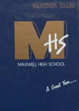 Maxwell High School 1989 yearbook cover photo
