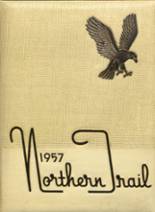 Eagle River High School 1957 yearbook cover photo