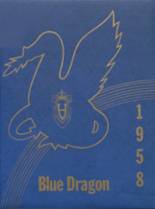 Haviland High School 1958 yearbook cover photo