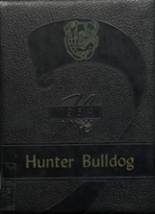 Hunter High School 1954 yearbook cover photo