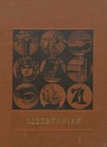 1971 Short High School Yearbook from Liberty, Indiana cover image