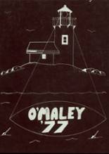 Ralph B. O'Maley Middle School 1977 yearbook cover photo