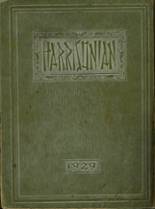 Harrison Technical High School 1929 yearbook cover photo