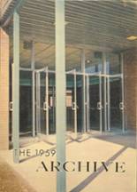 1959 Northern Lebanon High School Yearbook from Fredericksburg, Pennsylvania cover image