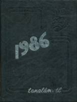 Montgomery High School 1986 yearbook cover photo