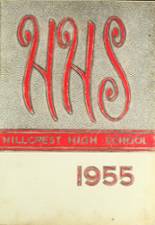 Hillcrest High School 1955 yearbook cover photo