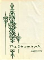 Shamrock High School 1965 yearbook cover photo