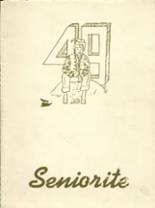 Huntingburg High School 1949 yearbook cover photo